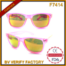 F7414 Cristal rose encadre mode Lunettes De Soleil en vrac acheter de Chine